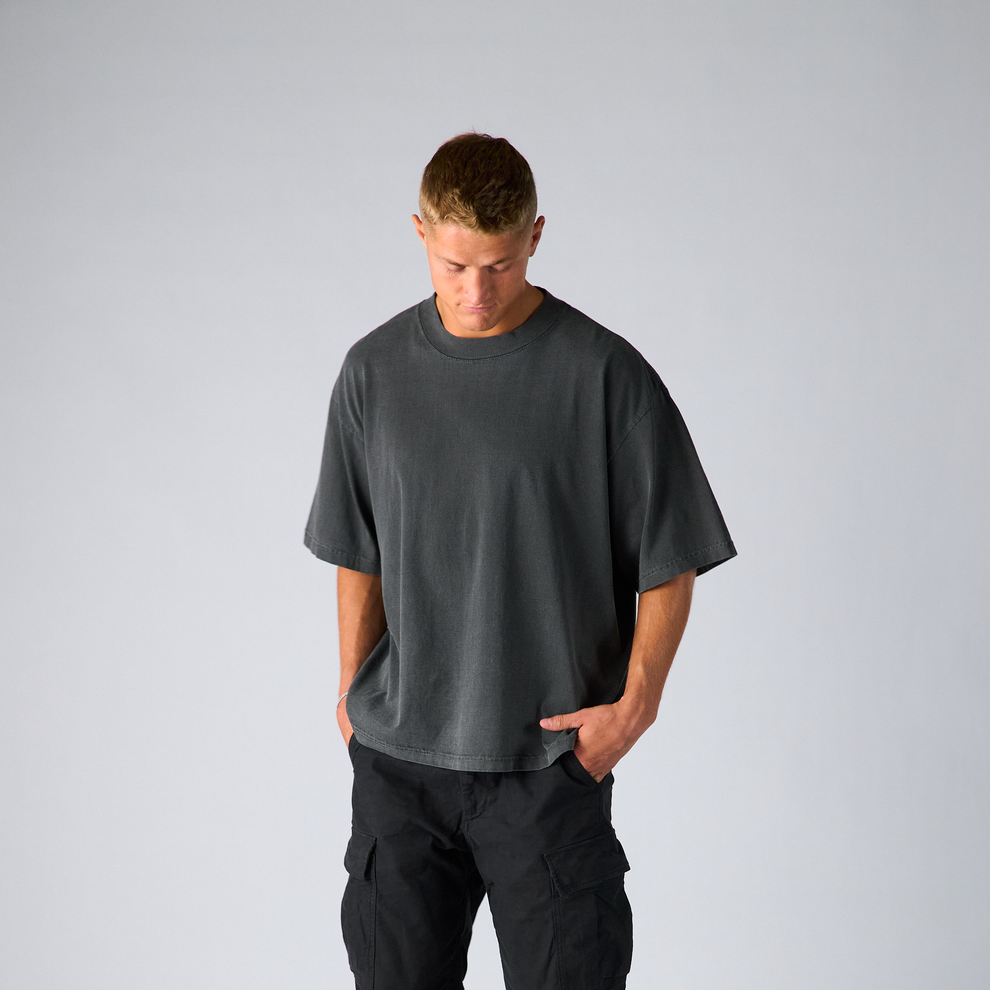 Max Heavyweight Drop Shoulder TShirt Oversized Tee Shaka Wear
